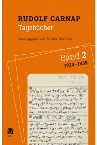 Titelseite mit orangem Hintergrund und handgeschriebenen Aufzeichnungen aus Notizbuch herausgerissen