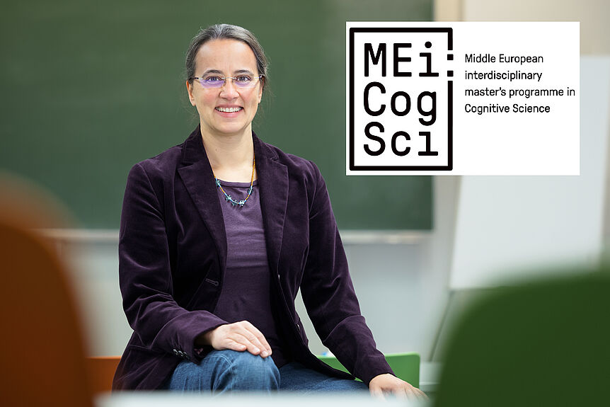 Elisabeth Zimmermann, Koordinatorin des MEi:CogSci (Copyright: Universität Wien/Joseph Krpelan)